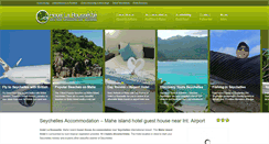 Desktop Screenshot of hotel-laroussette.com
